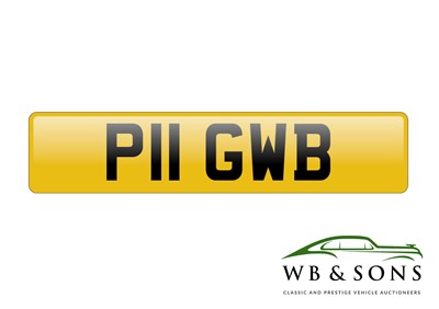 Lot 32 - Registration - P11 GWB