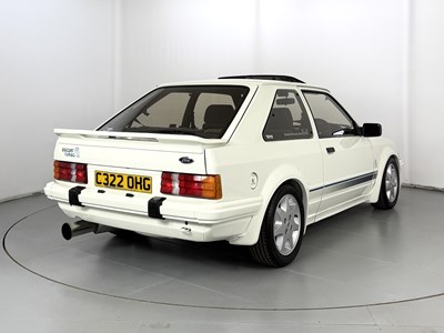 Lot 51 - 1986 Ford Escort RS Turbo
