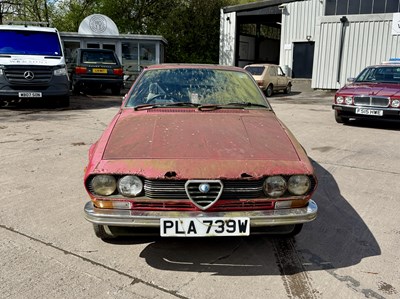 Lot 124 - 1980 Alfa Romeo Alfetta