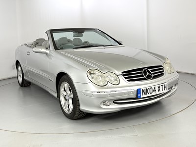 Lot 110 - 2004 Mercedes-Benz CLK240