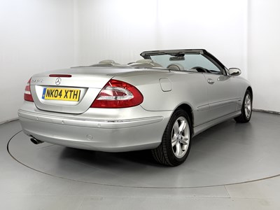 Lot 110 - 2004 Mercedes-Benz CLK240