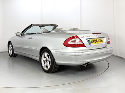 Lot 110 - 2004 Mercedes-Benz CLK240