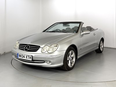 Lot 110 - 2004 Mercedes-Benz CLK240