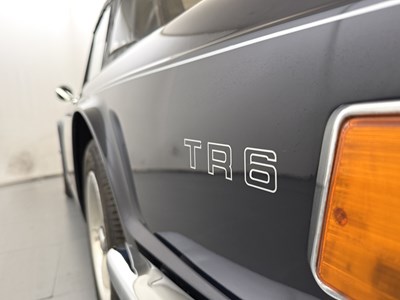 Lot 111 - 1973 Triumph TR6