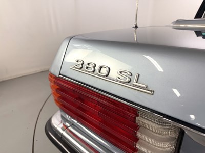 Lot 105 - 1980 Mercedes-Benz 380SL