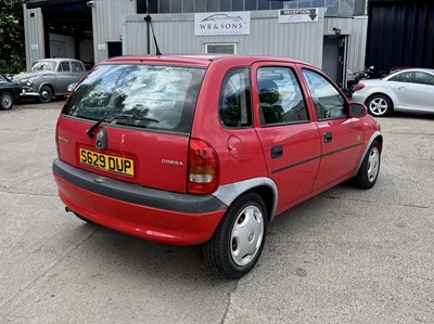 Lot 183 - 1998 Vauxhall Corsa - NO RESERVE