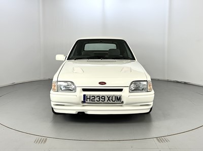 Lot 50 - 1990 Ford Escort XR3i Cabriolet